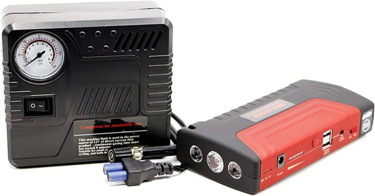 Car Jump Starter Battery Pack With Air Compressor
