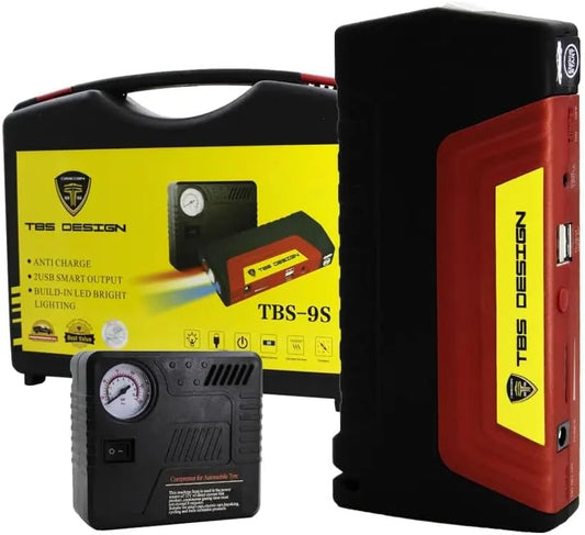 Car Jump Starter Battery Pack With Air Compressor